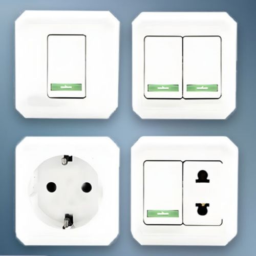 Saklar Ganda Tempel Visalux