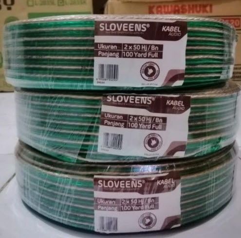 Kabel Bening Sloveens 2x50