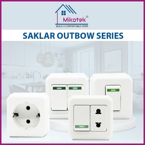 Saklar Ganda Tempel Mikotek